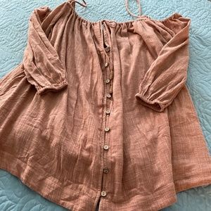 Free People off the shoulder Top